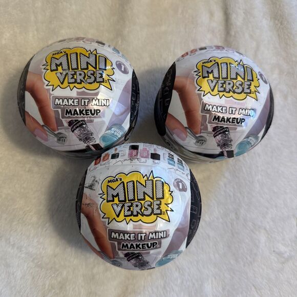3 New Mini Verse Make It Mini Makeup Series 1 - Picture 1 of 2